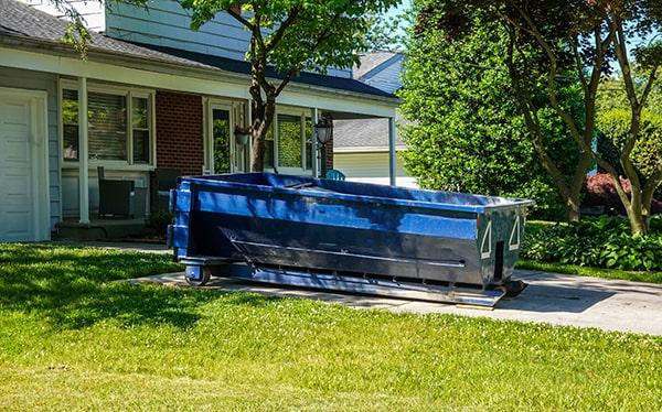 we provide residential dumpsters in various sizes to accommodate different needs